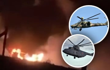 На пораженном СБУ аэродроме в Крыму разросся пожар