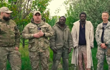 Ukrainian Armed Forces Capture Russian Mercenaries From Cameroon