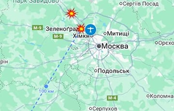 Дроны мощно атаковали окраины Москвы