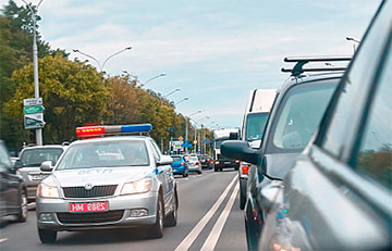 Жыхарка Віцебска зладзіла гонкі з ДАІ