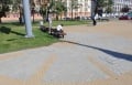 На плошчы Якуба Коласа ў Мінску прыбралі плітку на ходніку з васількамі