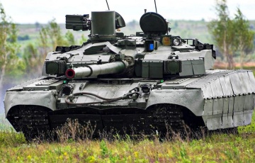 Украинский танк «Оплот» впервые принял участие в боях за пределами Украины