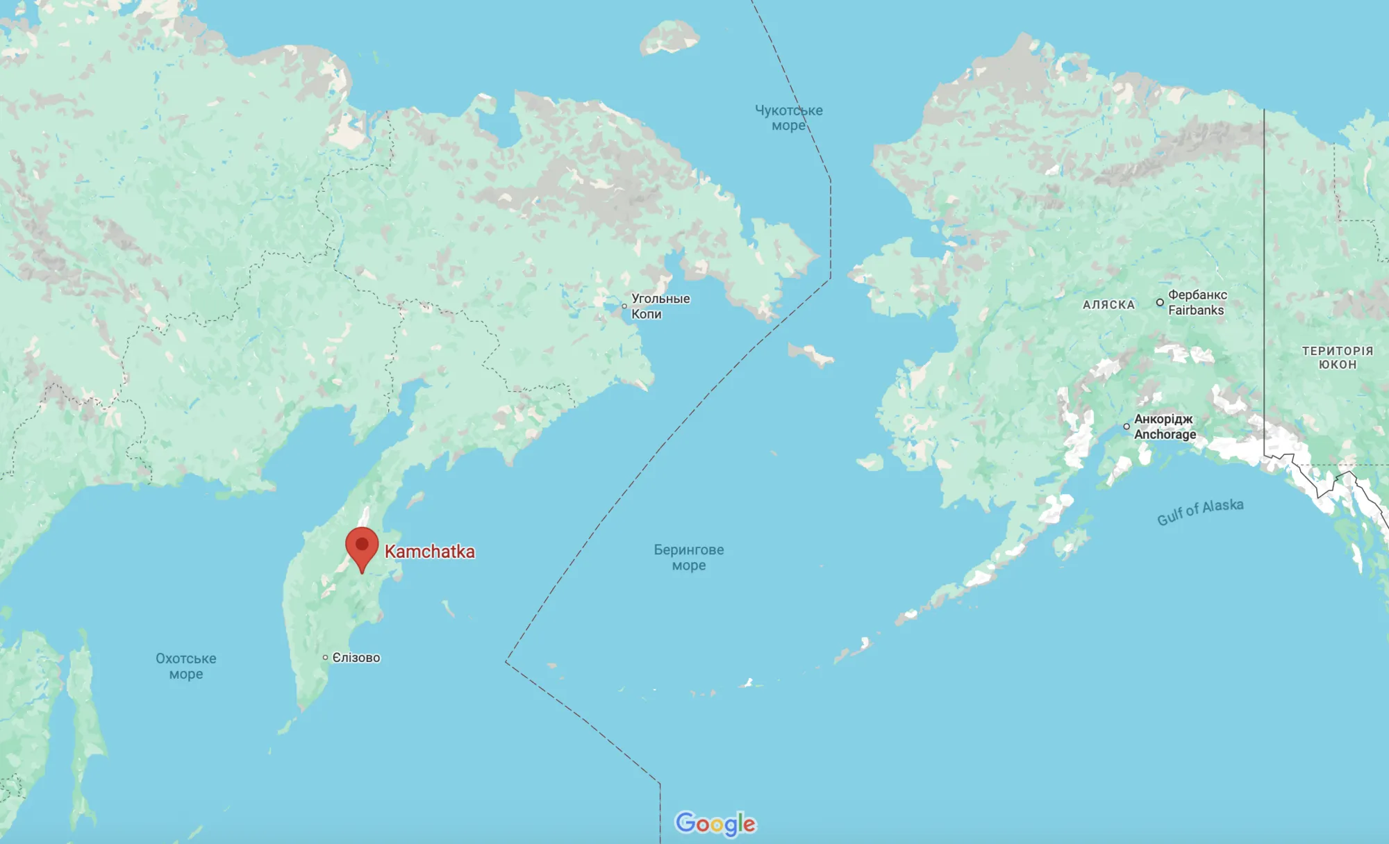 Kamchatka earthquake 1952