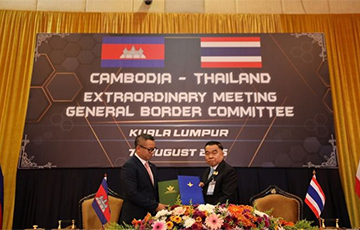Thailand And Cambodia Sign Ceasefire Agreement