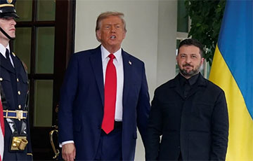 Трамп сустрэў Зяленскага ў Белым доме