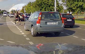 Силовики гнались за парнем в Минске и спровоцировали ДТП