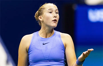 Лучшая теннисистка России била себя ракеткой во время матча на US Open
