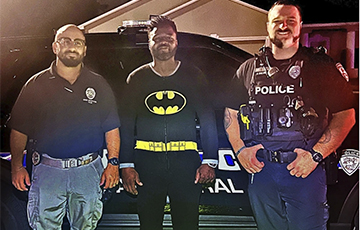 В США Бэтмен помог полицейским задержать вора