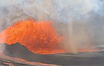 На Гавайях зафиксировали редкое явление — вулнадо