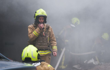 В Киеве произошел пожар на фабрике Roshen