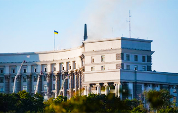 Россия впервые за время войны атаковала здание Кабмина Украины