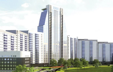 В Минске с крыши самого высокого жилого дома спрыгнул человек