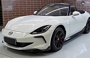 Знаменитую недорогую модель Mazda показали с эффектным дизайном