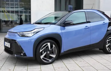 Самы танны кросовер Toyota з нізкім расходам паліва паказалі ў сеціве