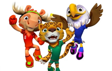 Лось, орлан и ягуар стали талисманами футбольного ЧМ-2026