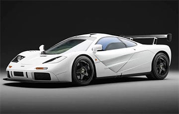 Унікальны McLaren з калекцыі султана Брунея выстаўлены за рэкордную суму