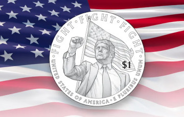 США выпустят монету в $1 с изображением Трампа
