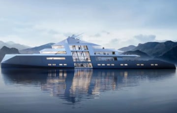 В Монако показали мегаяхту с тройным потолком и стеклянным лифтом