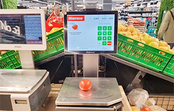 В минском гипермаркете установили умные весы с искусственным интеллектом