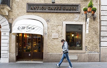 В Риме закрылось легендарное кафе, где встречались известные писатели и музыканты