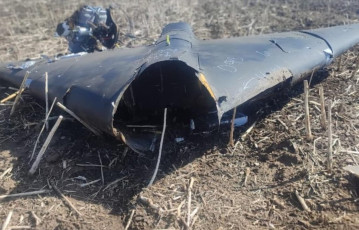 Два расійскія дроны ўпалі ў Брагінскім раёне