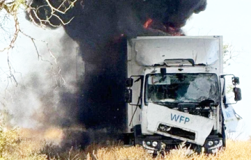 Russians Attacked A UN Humanitarian Convoy With Drones And Artillery