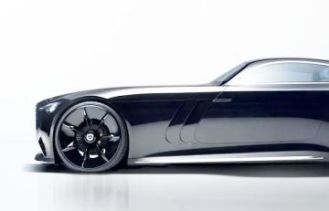 Mercedes представил впечатляющий электрический суперкар в ретро-стиле с автопилотом и ИИ