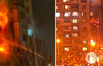 Россия массированно атаковала Киев дронами и баллистикой