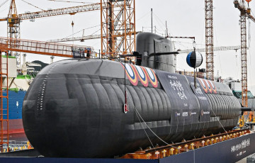 Южная Корея спустила на воду свою самую передовую подводную лодку