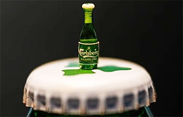 Carlsberg создала самую маленькую бутылку пива в мире