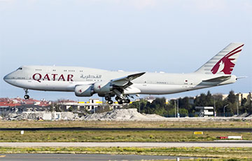 Гигантский самолет эмира Катара поднял переполох на Майорке