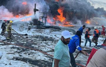 There Was An Explosion At An Oil Depot In Iraq