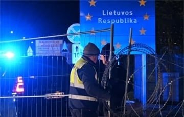Литва закрыла границу с Беларусью