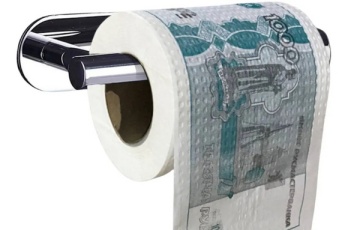 В РФ туалетную бумагу с изображением тысячи рублей признали оскорбляющей чувства верующих