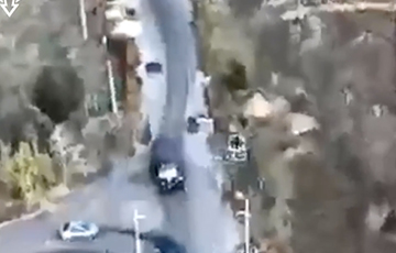 Украинский дрон уничтожил грузовик с оккупантами за 40 км от линии фронта