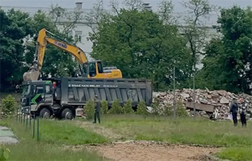 В Минске на месте древнего католического кладбища строится Академия КГБ