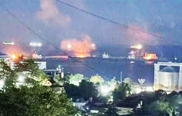 SBU Strike On Tuapse: At Least Four Tankers Damaged