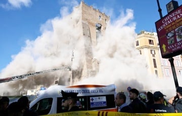 В центре Рима обрушилась историческая башня Конти