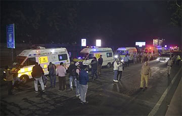 В Дели возле метро прогремел мощный взрыв