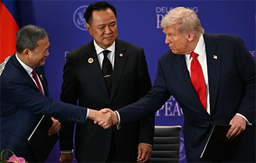 Тайланд прыпыніў мірнае пагадненне з Камбоджай, падпісанае разам з Трампам