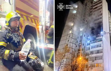 Расія нанесла масіраваны ўдар па Кіеве «Шахедамі» і «Кінжаламі»: паранены дзясяткі людзей