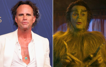 Актер Уолтон Гоггинс стал Гринчем в новой рождественской рекламе