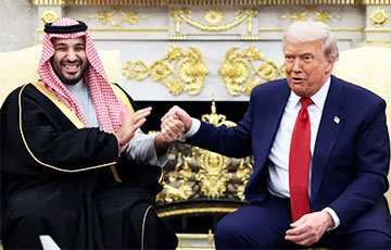 Дональд Трамп прымае ў Белым доме саудаўскага прынца Мухамада