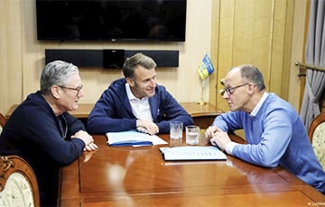 Лідары Вялікабрытаніі, Германіі і Францыі пагаварылі з прэзідэнтам ЗША