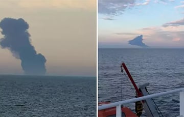 A Tanker From Russia's "shadow Fleet" Hit A Mine Off The Coast Of Turkey