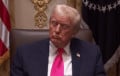 Трамп заснуў на пасяджэнні кабінета