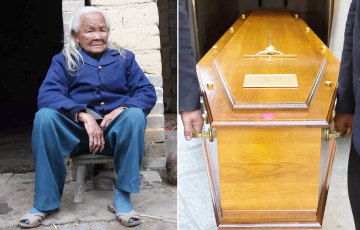 В Китае пенсионерка воскресла через шесть дней