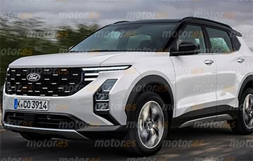 Новы недарагі кросовер Ford паказалі да прэм'еры