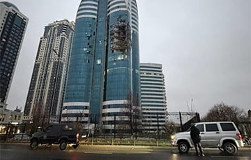 Drone Hits Administrative Skyscraper Near Kadyrov's Residence In Grozny