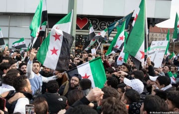 Syrians In FRG Staged A Walkout To Mark The Anniversary Of Assad's Ouster